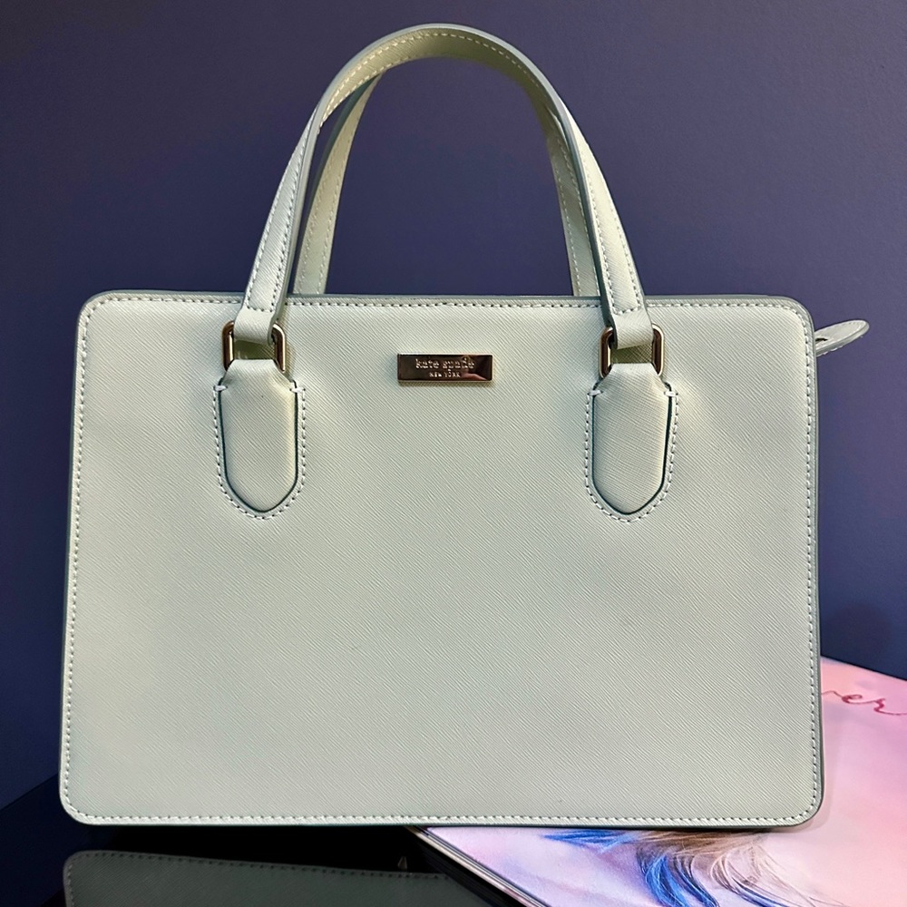 Kate Spade Laurel Way Reese purse in misty mint